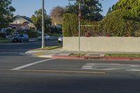 California Suburb at Dawn: A Vibrant Public Space