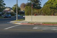 California Suburb at Dawn: A Vibrant Public Space