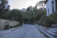 California Suburban Neighborhood at Dawn