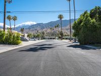 Suburban Residential Street in California