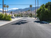 Suburban Residential Street in California