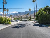 Suburban Residential Street in California