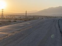 California Suburban Sunrise: A Beautiful Landscape