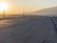 California Suburban Sunrise: A Beautiful Landscape