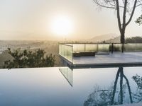 California Sunny Backyard Pool Garden