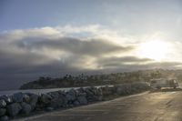 California Sunrise: Beach and Ocean Landscape