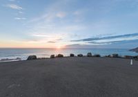 California Sunrise: Coastal View with Sunny Skies