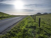 California Sunrise: A Highland Road at Dawn