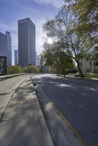 California Sunshine in an Urban Metropolitan Area