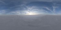 an animated image of a sky filled with clouds and a sky ball in the middle