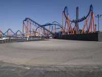 California Theme Park Daytime Skyway