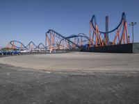 California Theme Park Daytime Skyway