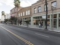 California Urban City Streets: A Blend of Residential and Commercial Property