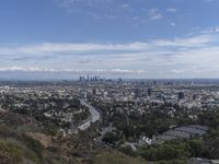 California Urban Cityscape: Los Angeles from Above