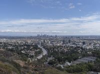 California Urban Cityscape: Los Angeles from Above