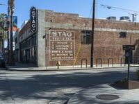 California Urban Design: Brick Building in the City