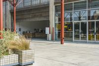 Urban Design in California: Concrete Facade with City Views