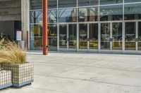 Urban Design in California: Concrete Facade with City Views