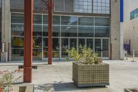 Urban Design in California: Concrete Facade with City Views