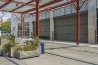 Urban Design in California: Concrete Facade with City Views