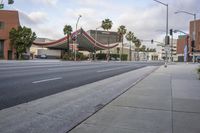 the city has several roads with traffic lights above them to highlight how they're located