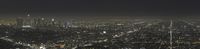California Urban Metropolis: City Lights at Night