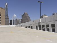 California Urban Metropolitan Area: A View of Skyscrapers