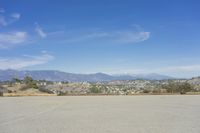 California Urban Park: Overlooking the Cityscape