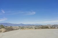 California Urban Park: Overlooking the Cityscape