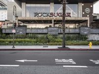California Urban Road and Modern Building 001