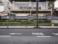 California Urban Road with Modern Building 002