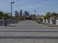 California Urban Landscape: Skyscrapers in the Park