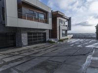 California Urban Villa with Tree Overlook