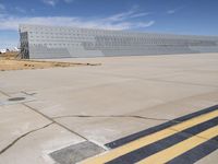 Aerial View of Airport Runway in California, USA