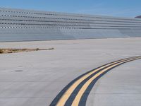 California USA Airport Metal Wall 001