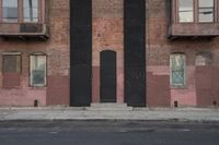 Brick Architecture in California, USA: Under a Clear Sky