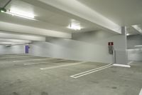 California USA City Parking Concrete 002