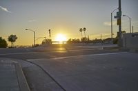 California, USA: A Clear Sky and Urban Infrastructure