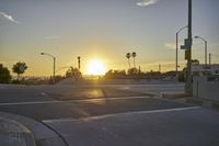 California, USA: A Clear Sky and Urban Infrastructure