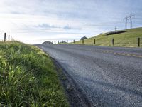 Low-Lying Rural Landscape in California, USA