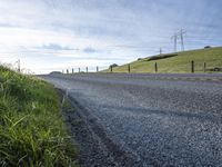 Low-Lying Rural Landscape in California, USA