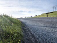 Low-Lying Rural Landscape in California, USA