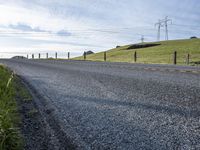 Low-Lying Rural Landscape in California, USA