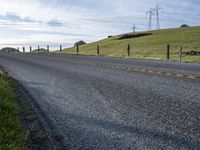 Low-Lying Rural Landscape in California, USA