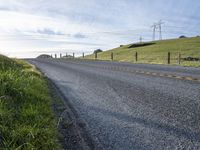 Low-Lying Rural Landscape in California, USA