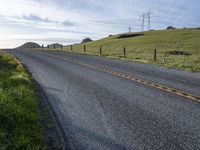 Low-Lying Rural Landscape in California, USA