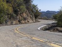 California USA Low Mountain Landscape 001