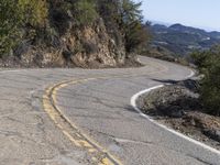 California USA Low Mountain Landscape 003