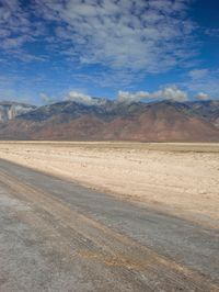 Mountain Landscape in California, USA - A Beautiful Day