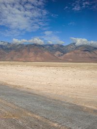 Mountain Landscape in California, USA - A Beautiful Day